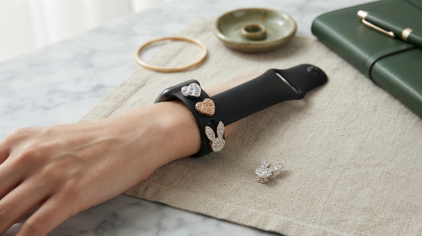 Metal Ring Charms: A Sleek Upgrade for Apple Watch Bands