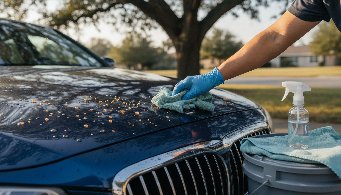 Remove Tree Sap From Car Paint Without Scratching