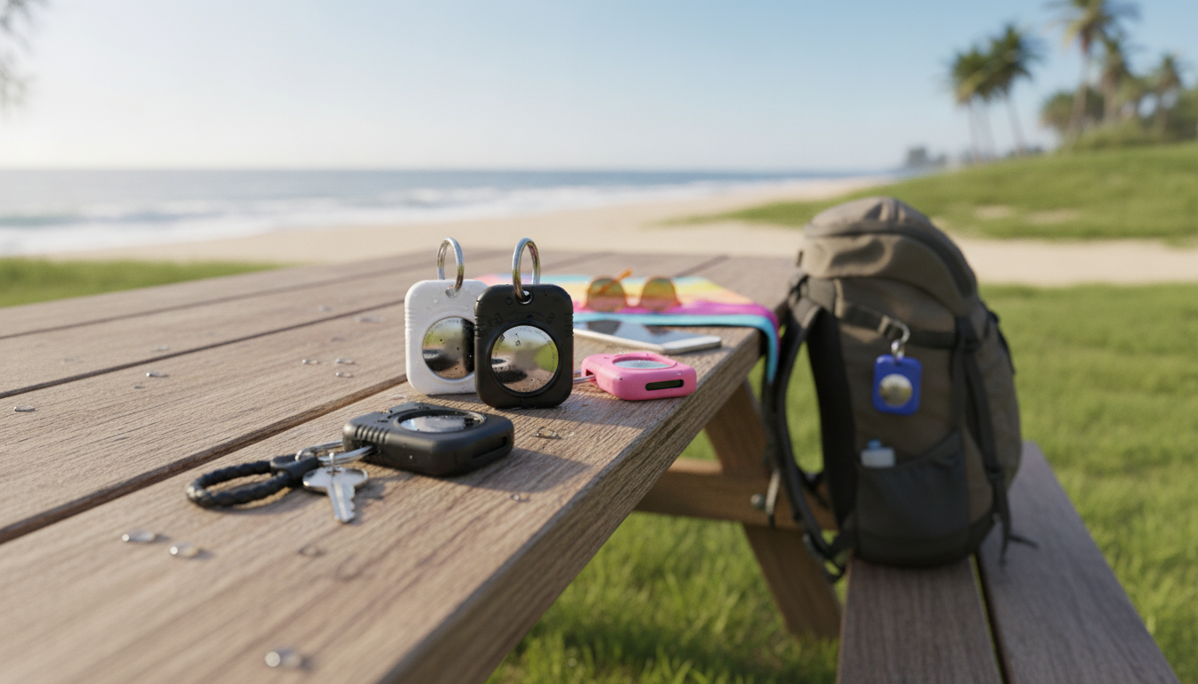Waterproof AirTag Keychain Case: Secure, Anti-Lost Fit