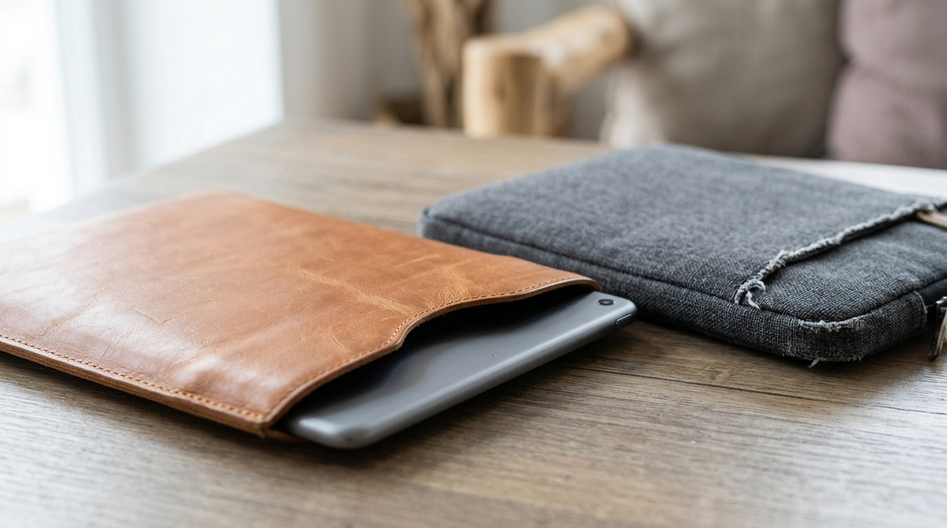 Leather vs Fabric iPad Sleeves: Which Is Better?