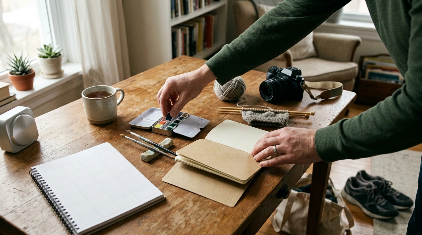Find a Hobby That Sticks: 2-Week Experiments & Routines