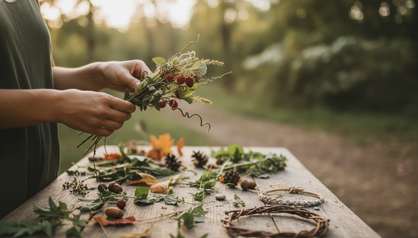 Foraging Crafts for Beginners: Easy Nature DIY Ideas