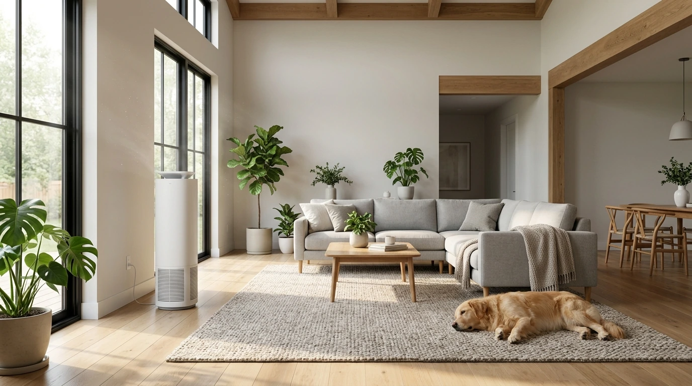 HEPA 13 Air Purifier for Large Rooms: 2105 ft² Guide