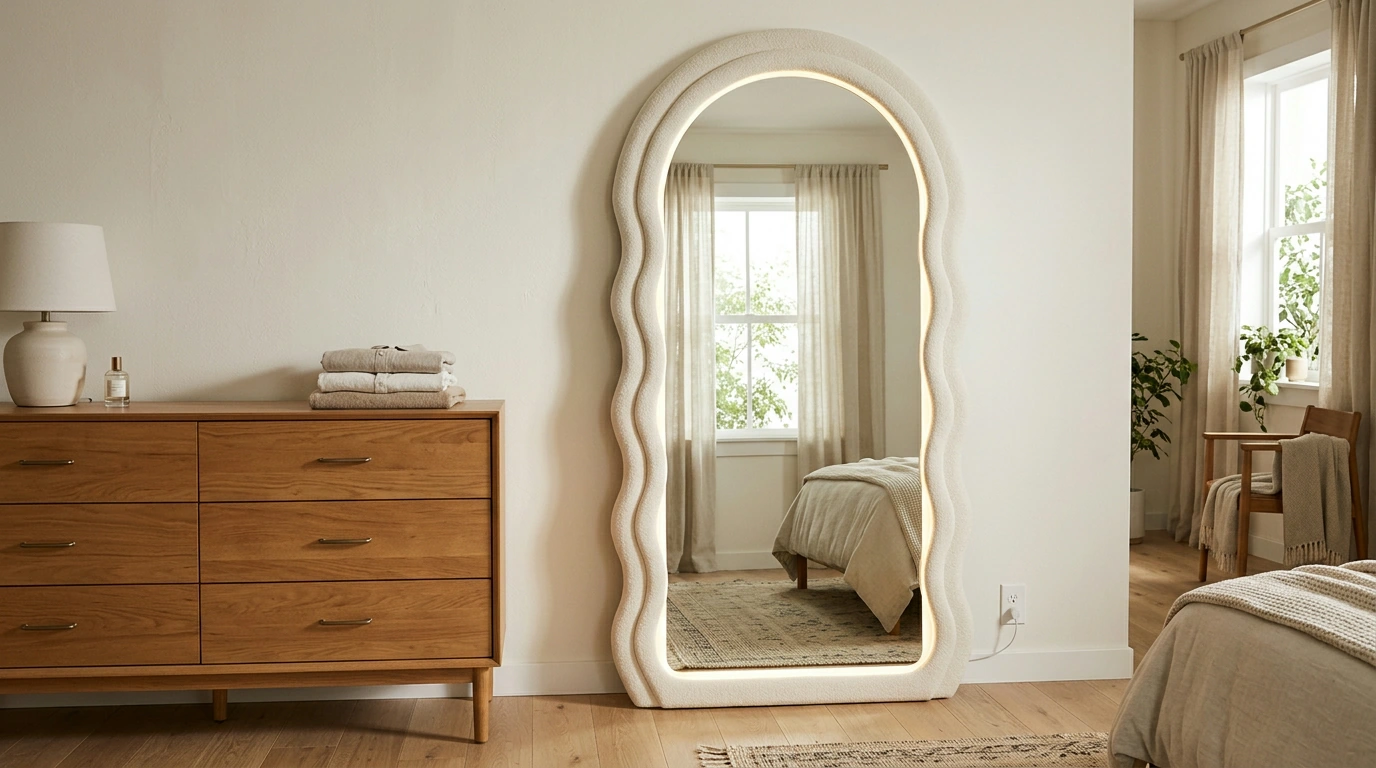 Arched Full-Body Mirror With Lights: Styling Guide