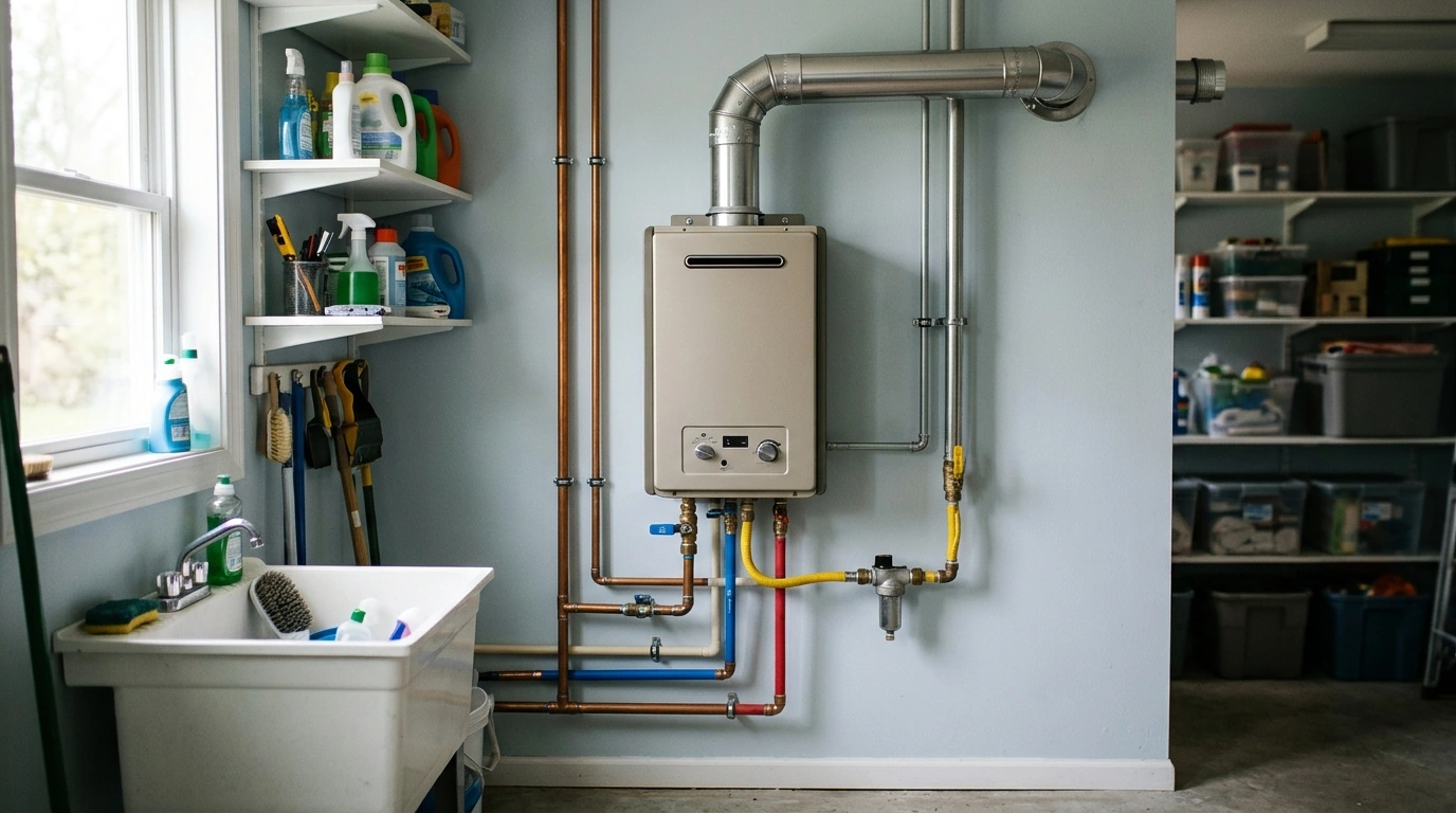 Indoor Natural Gas Tankless Water Heater: 7.5 GPM Guide