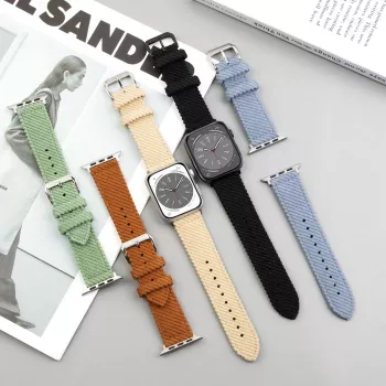 Corduroy Apple Watch Strap: Soft Texture, Daily Comfort