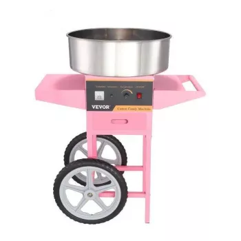 1000W Cotton Candy Machine Cart: Fast Event Serving